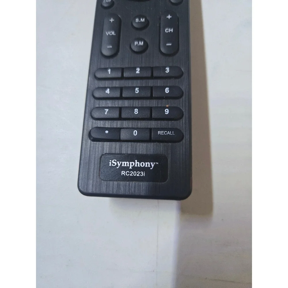 iSymphony RC2023i Remote Control Universal Remote Replacement